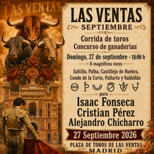 Corrida Toros 27 Septiembre